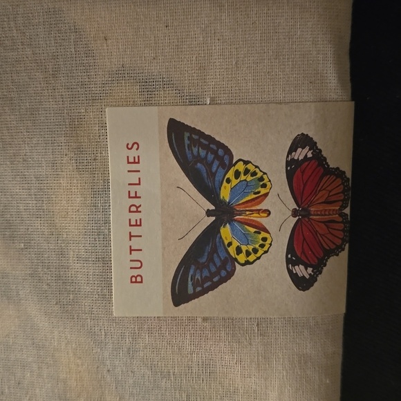 ❤️BUY 2 GET 1 FREE Cavallini & Co. Vintage Butterfly Butterflies Tea Towel - Picture 9 of 10